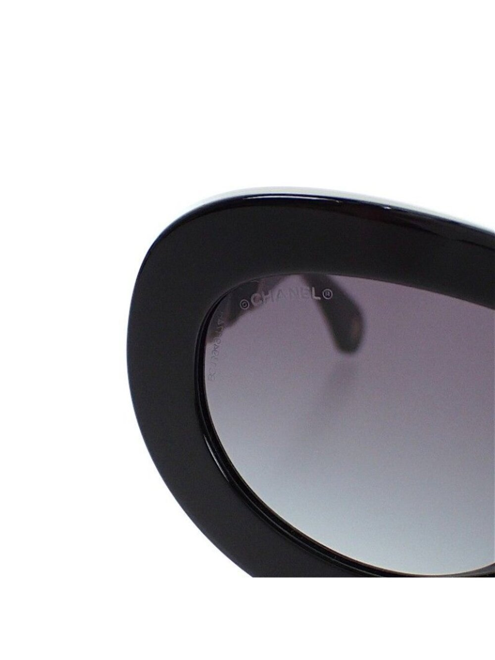 Chanel Oval Eyewear Black - Picture 8 of 15
